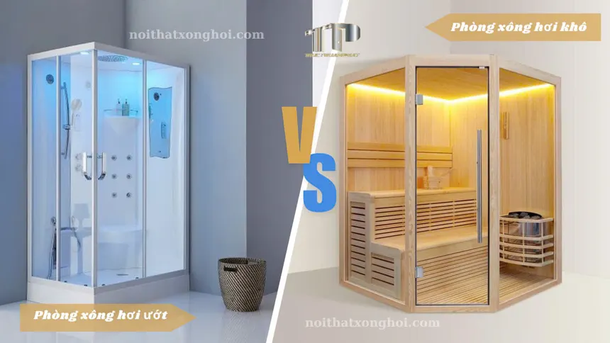Nên Chọn Phòng Xông Hơi Khô (Sauna) Hay Phòng Xông Hơi Ướt (Steam)?