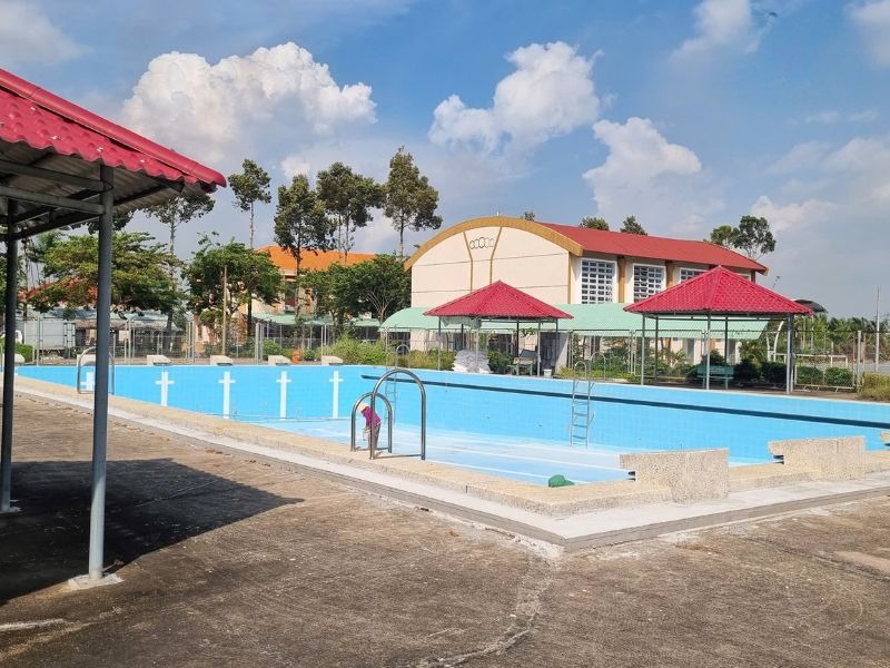 Dự án thi công bể bơi tại xã Bằng Vân, Thái Nguyên